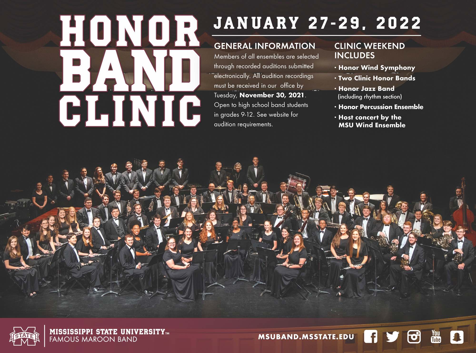 2022 MSU Honor Band Clinic