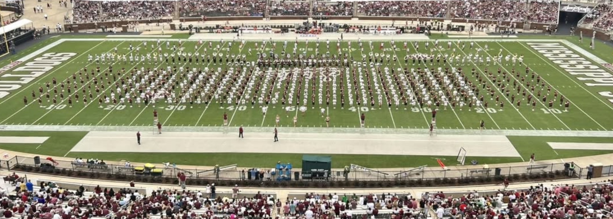 Picture of the 2024 MSU Marching Honor Band performance
