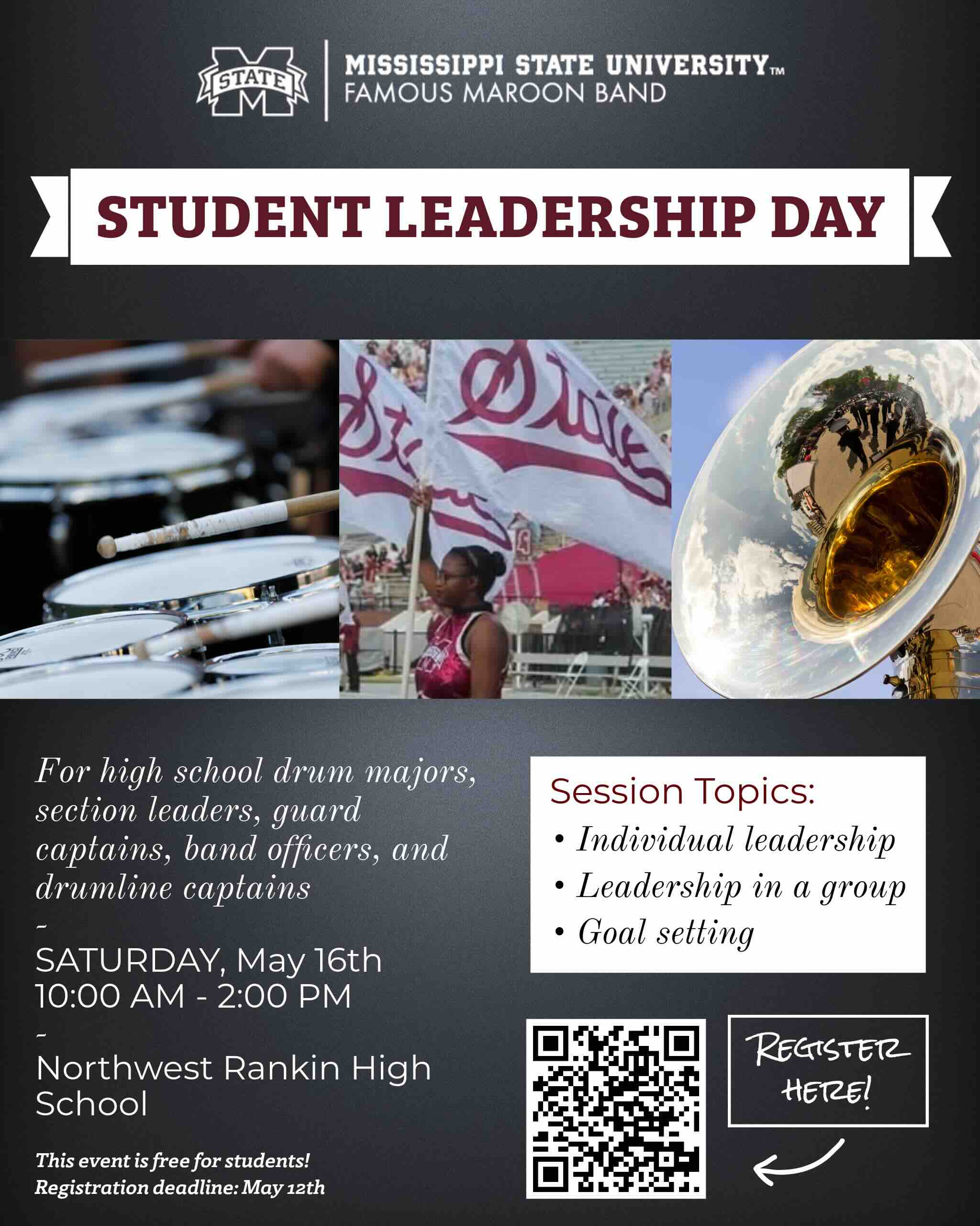 Student Leadership Day Flyer